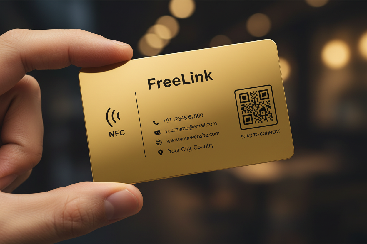 FreeLink Gold Card in Hand