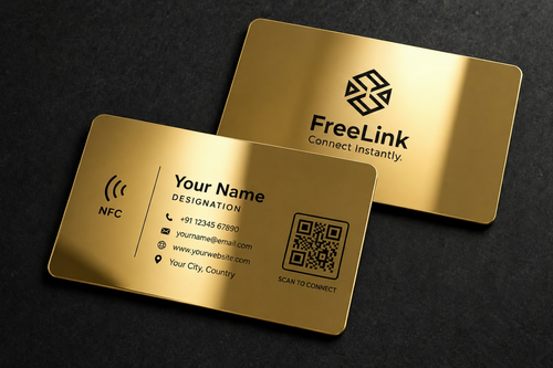 FreeLink Gold Cards Stacked
